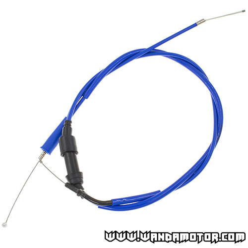 Throttle cable Doppler Derbi Senda D50B0 '06-> blue